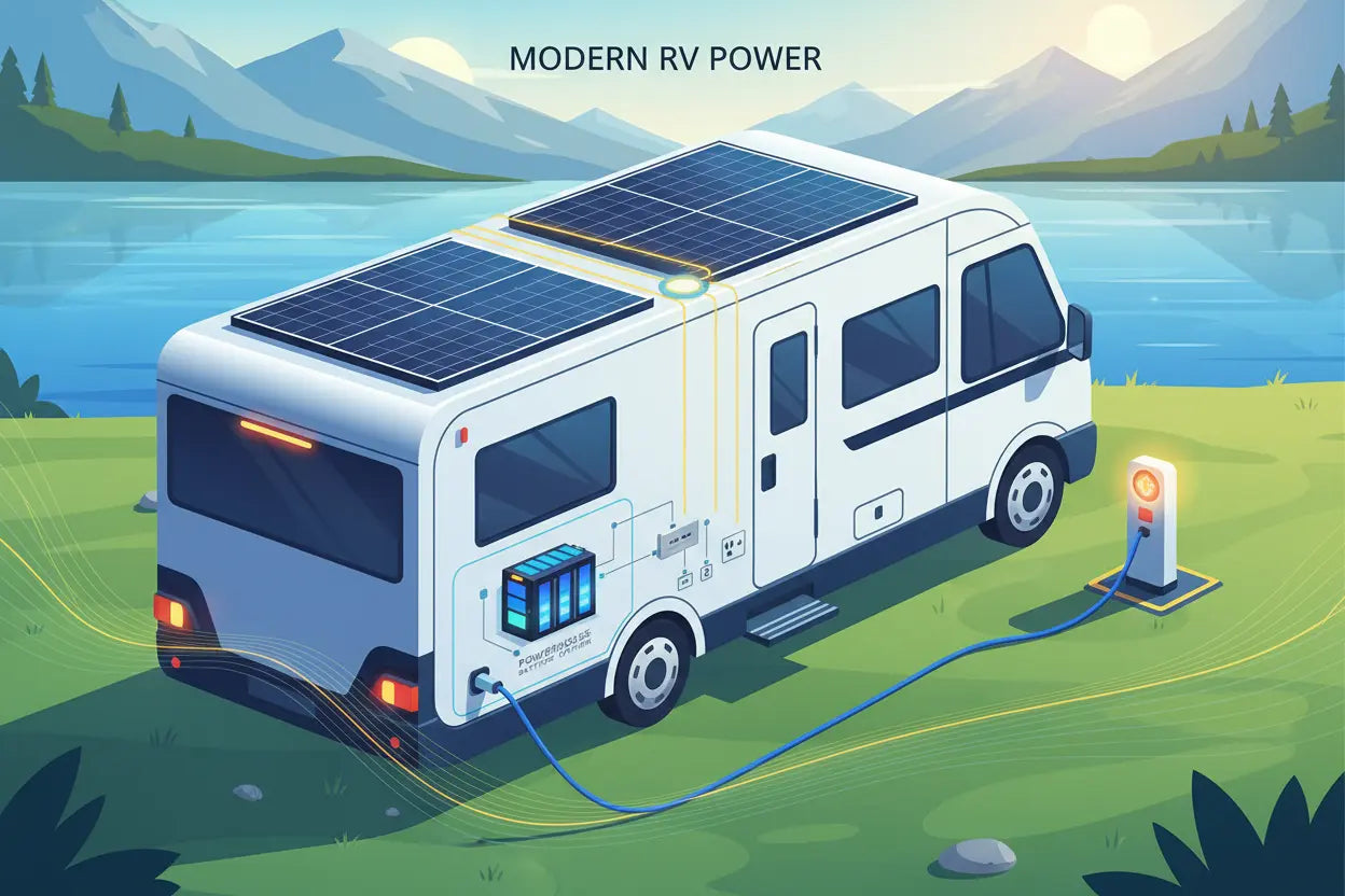 Alimentation électrique camping-car : Reste branché sans galérer CaravanSwitch