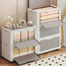 Boîte de rangement pliable avec couvercle et roulettes CaravanSwitch