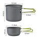Collection d’ustensiles de cuisine pour le camping CaravanSwitch