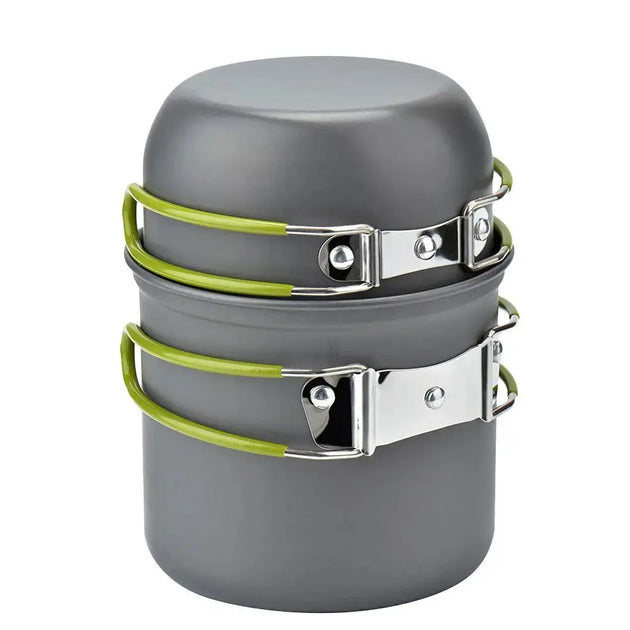 Collection d’ustensiles de cuisine pour le camping CaravanSwitch