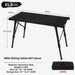 Table pliante IGT MOUNTAINHIKER en aluminium – Camping, vanlife & festivals CaravanSwitch