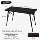 Table pliante IGT MOUNTAINHIKER en aluminium – Camping, vanlife & festivals CaravanSwitch