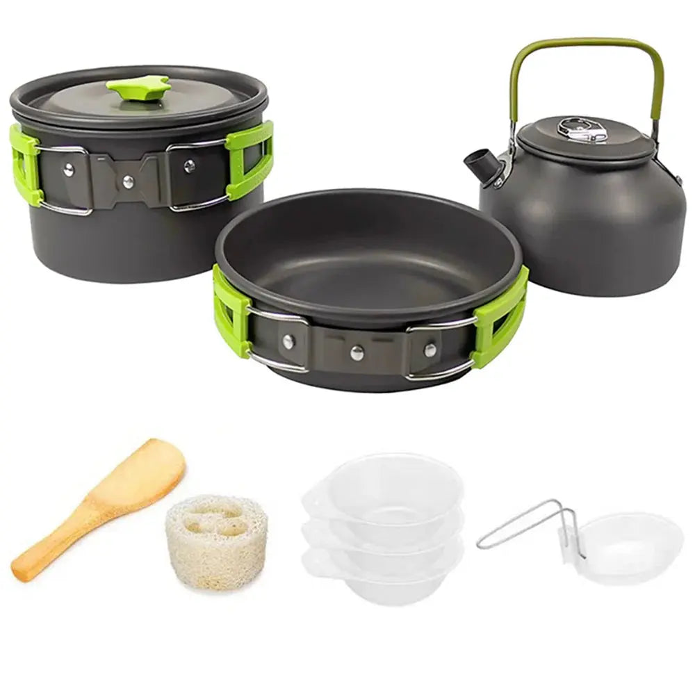 Ensemble de cuisine de Camping CaravanSwitch