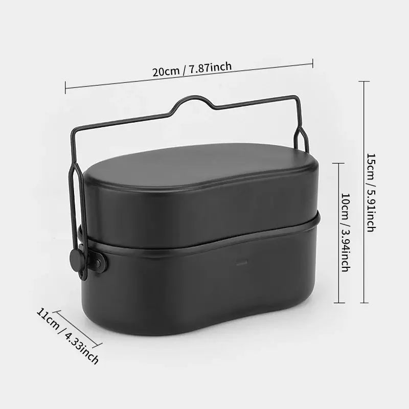 Boîte à déjeuner en aluminium - Cuiseur CaravanSwitch