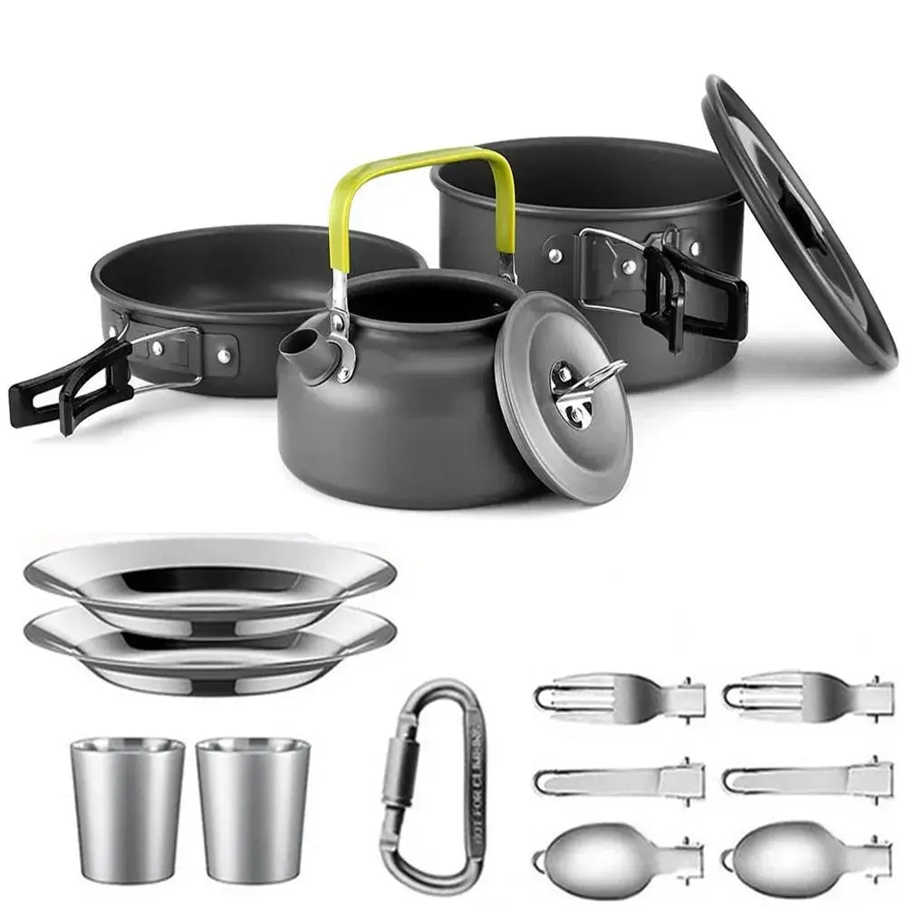 Ensemble de cuisine de Camping CaravanSwitch