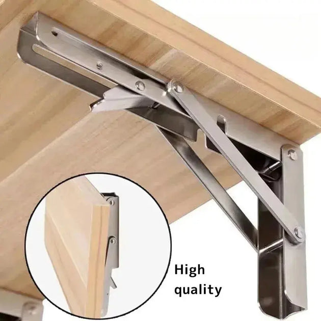 Supports d’étagère pliants triangulaires – Robustes et pratiques CaravanSwitch