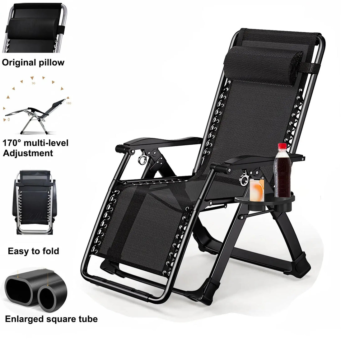 Chaise longue de camping CaravanSwitch