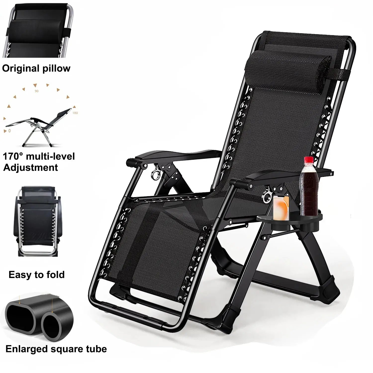 Chaise longue de camping CaravanSwitch