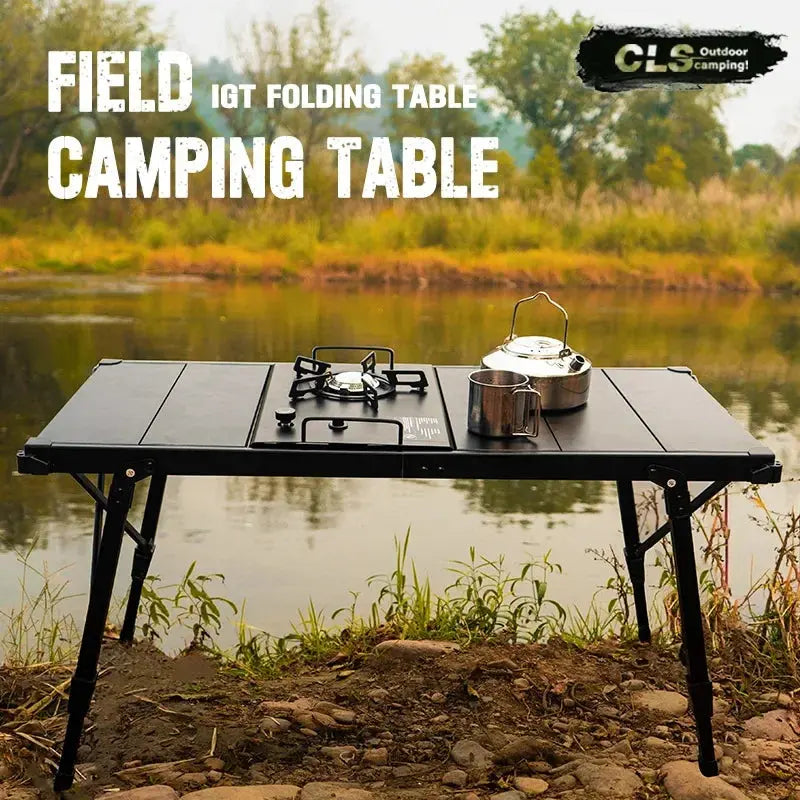 Table pliante IGT MOUNTAINHIKER en aluminium – Camping, vanlife & festivals CaravanSwitch