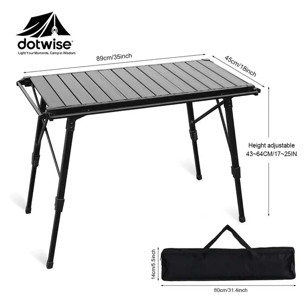 Table à manger sauvage IGT – Ton spot repas nomade CaravanSwitch