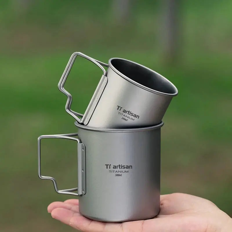 Tasse portable Tiartisan en titane CaravanSwitch