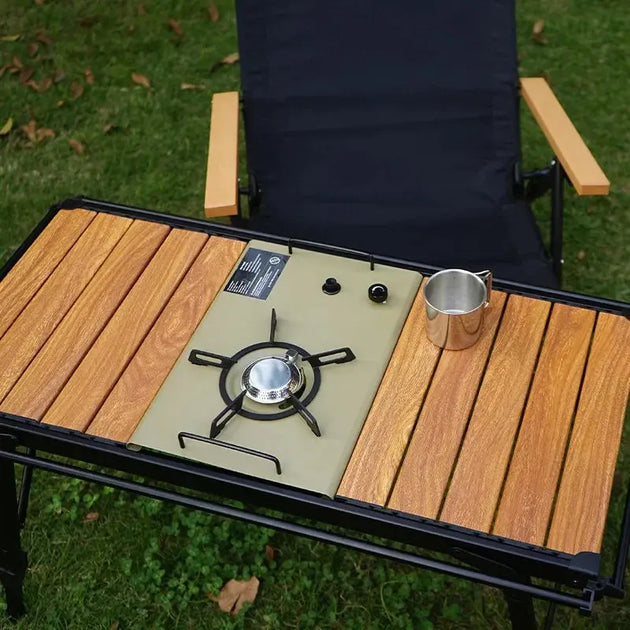 Table pliante IGT MOUNTAINHIKER en aluminium – Camping, vanlife & festivals CaravanSwitch