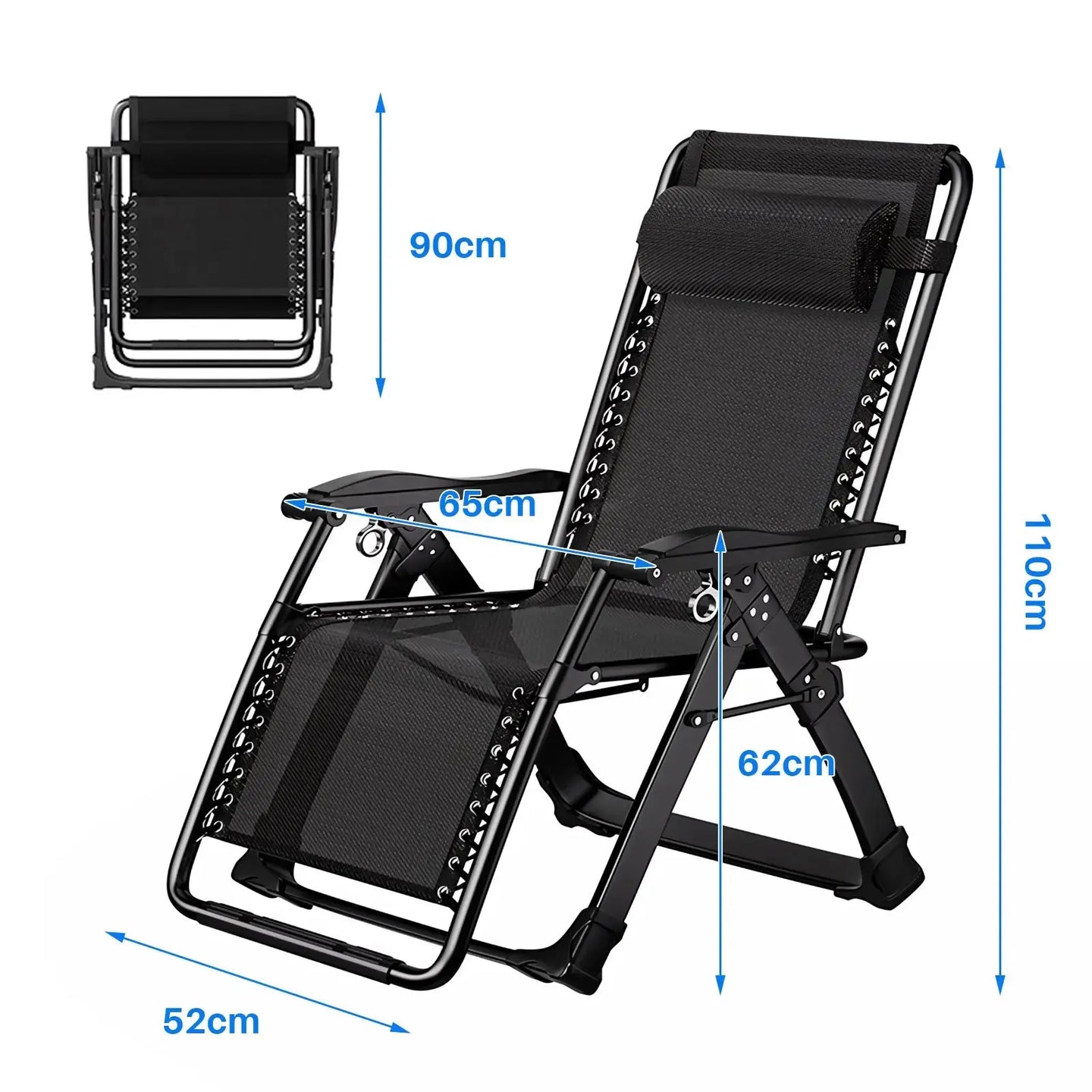 Chaise longue de camping CaravanSwitch