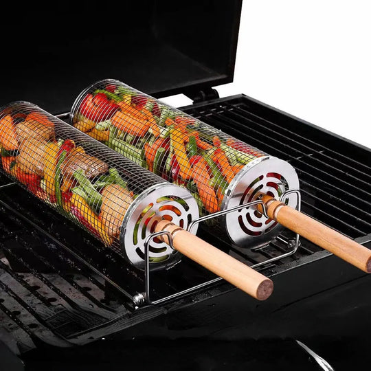 Panier rotatif pour barbecue CaravanSwitch