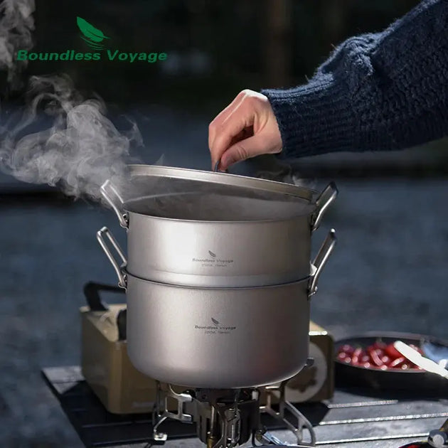 Boundless - Casserole de Randonnée Portable Légère CaravanSwitch