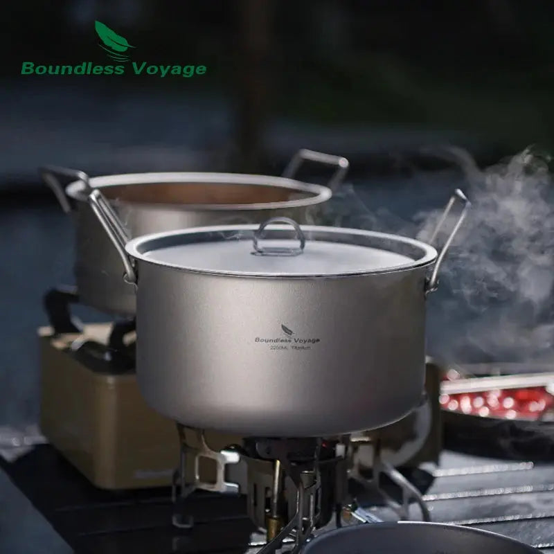 Boundless - Casserole de Randonnée Portable Légère CaravanSwitch
