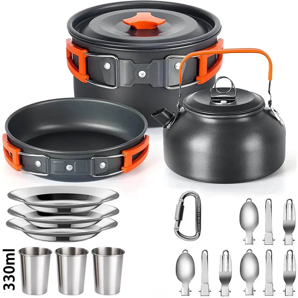 Ensemble de cuisine de Camping CaravanSwitch