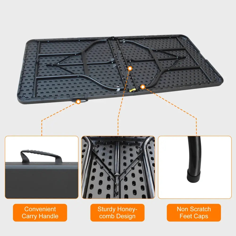 Table pliante robuste – Ton espace repas et multi-usages CaravanSwitch