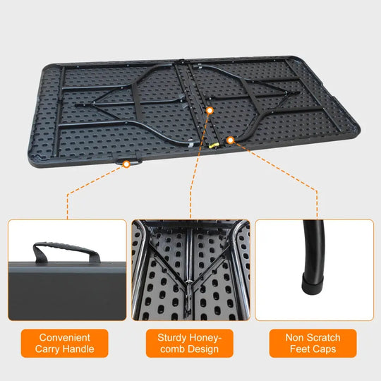 Table pliante robuste – Ton espace repas et multi-usages CaravanSwitch