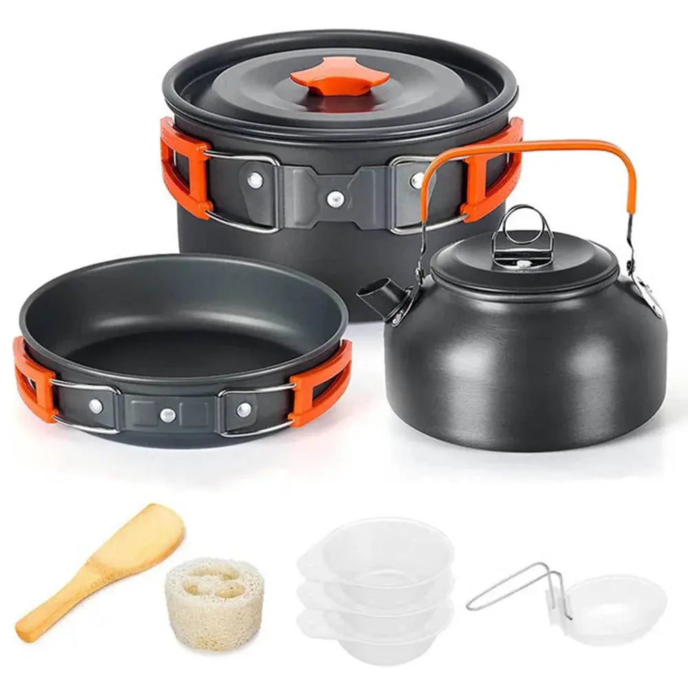 Ensemble de cuisine de Camping CaravanSwitch