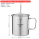Pot suspendu en acier inoxydable de 750ml CaravanSwitch