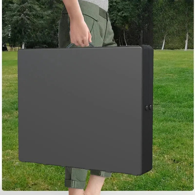 Table pliante de camping avec tabouret télescopique – Tout-en-un et portable CaravanSwitch