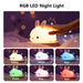 veilleuse Led, tactile 16 couleurs, motif lapin CaravanSwitch