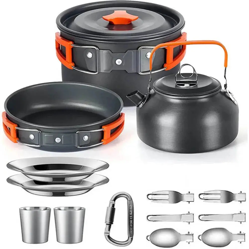 Ensemble de cuisine de Camping CaravanSwitch