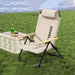 KRC CAMP – Chaise de camping réglable avec oreillers amovibles CaravanSwitch