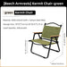 Chaise Kemet verte – Le duo parfait pour bien s’installer CaravanSwitch