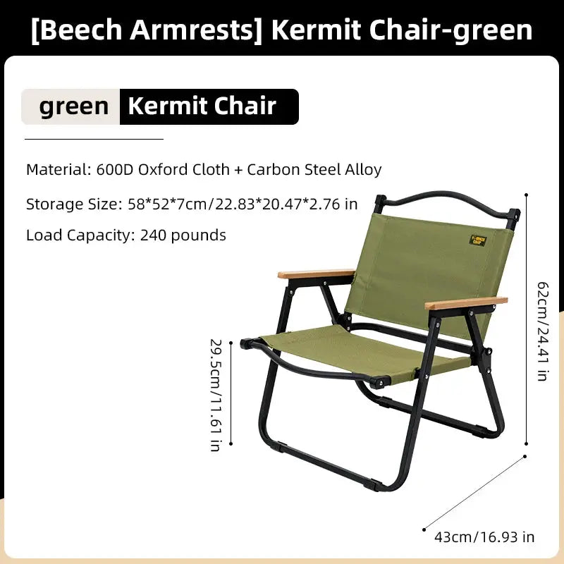 Chaise Kemet verte – Le duo parfait pour bien s’installer CaravanSwitch