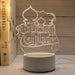 Veilleuse 3D Eid Mubarak CaravanSwitch
