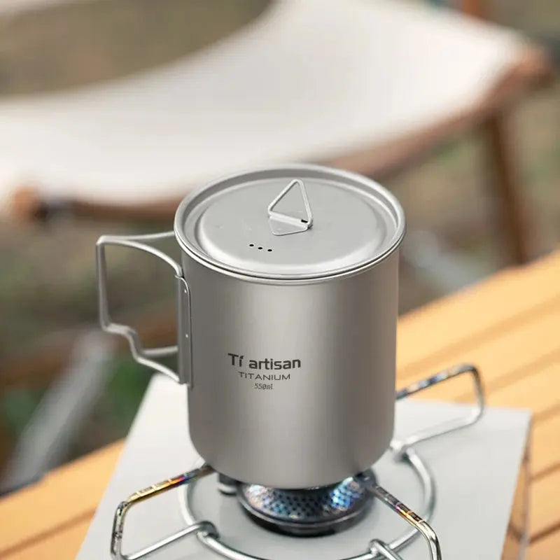 Tasse portable Tiartisan en titane CaravanSwitch