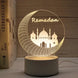 Veilleuse 3D Eid Mubarak CaravanSwitch