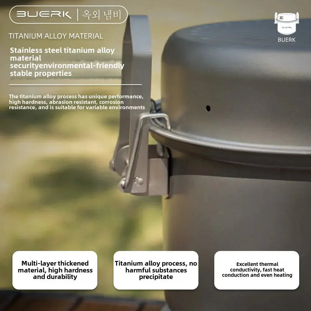 Marmite à vapeur et à frire ShineTrip CaravanSwitch