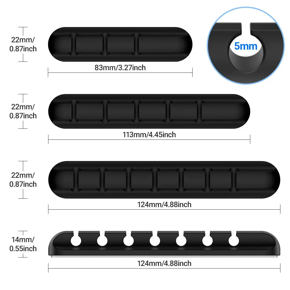 Support de câble adhésif CaravanSwitch
