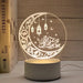 Veilleuse 3D Eid Mubarak CaravanSwitch