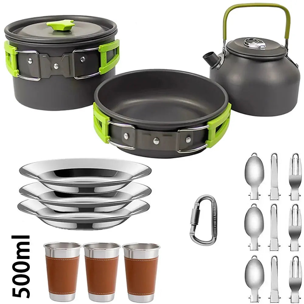 Ensemble de cuisine de Camping CaravanSwitch