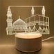 Veilleuse 3D Eid Mubarak CaravanSwitch