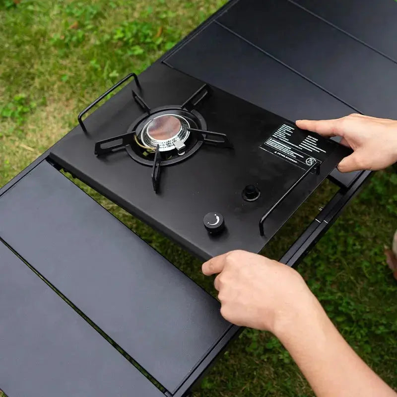 Table pliante IGT MOUNTAINHIKER en aluminium – Camping, vanlife & festivals CaravanSwitch