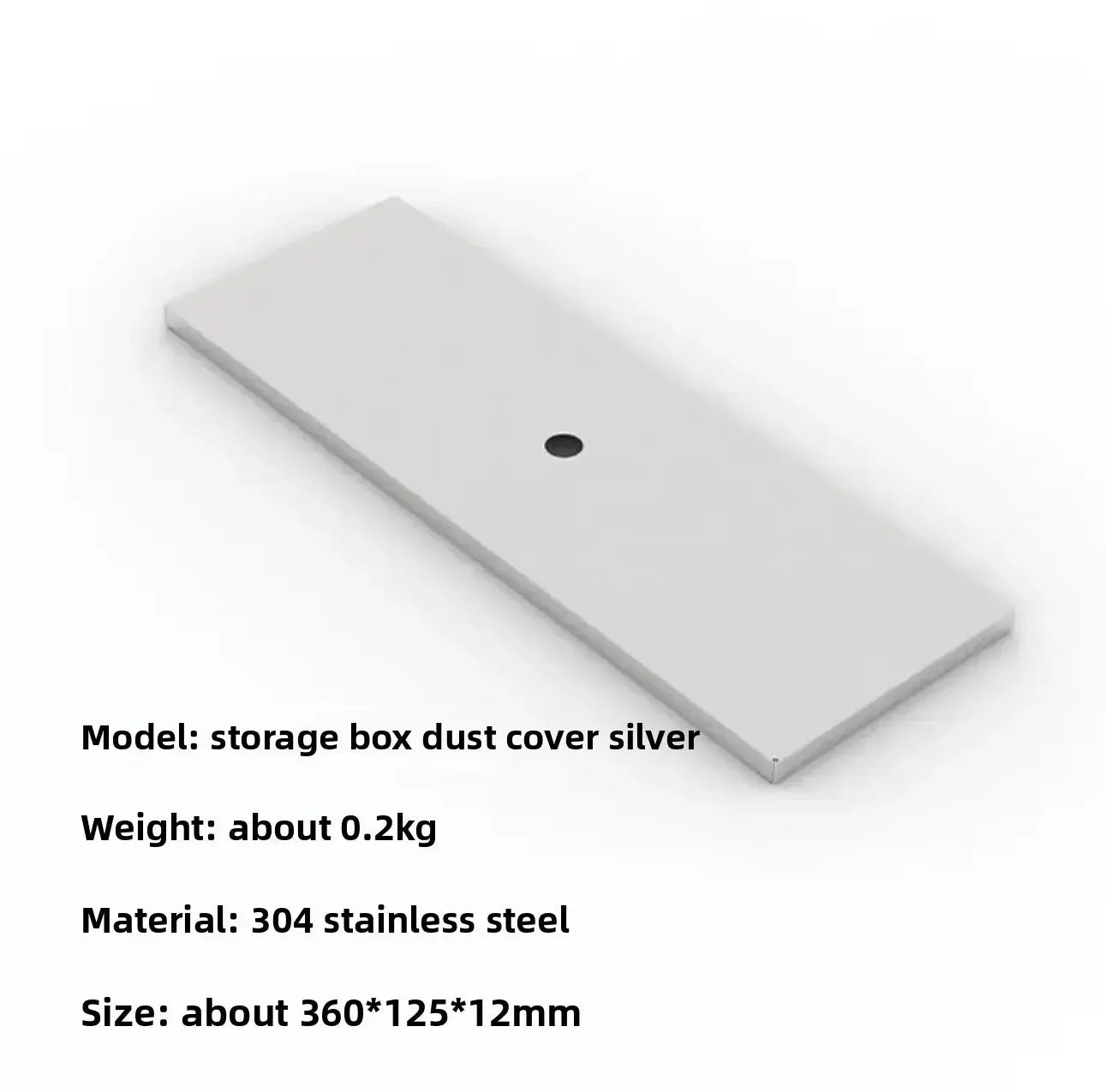 Tablette et contenant DOTWISE en acier inoxydable 304 CaravanSwitch