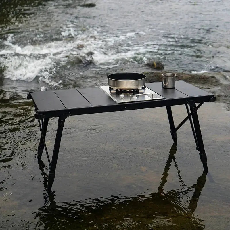Table pliante IGT MOUNTAINHIKER en aluminium – Camping, vanlife & festivals CaravanSwitch