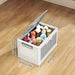Boîte de rangement pliable avec couvercle et roulettes CaravanSwitch
