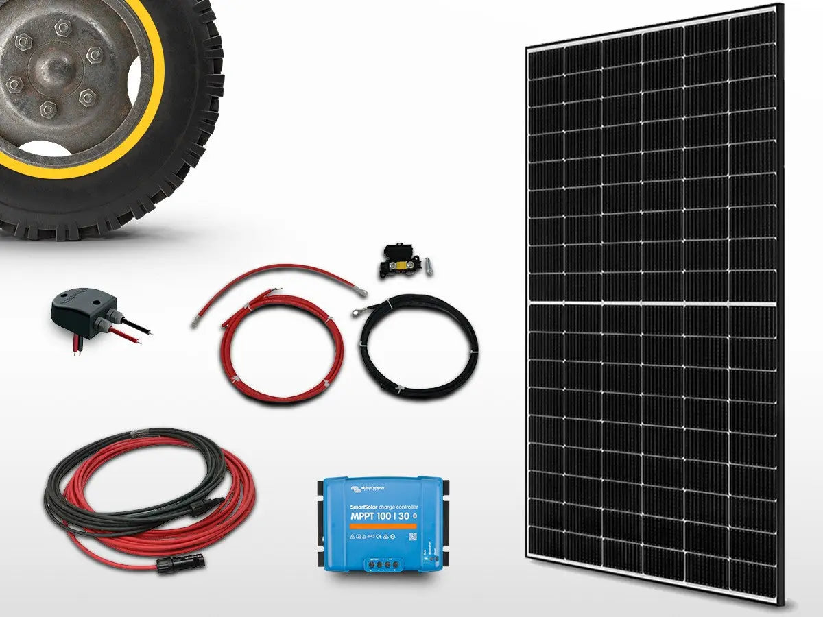 Kit panneau solaire camping-car 460W MPPT : la grosse autonomie qui envoie CaravanSwitch Kit panneau solaire camping-car 460W MPPT : la grosse autonomie qui envoie