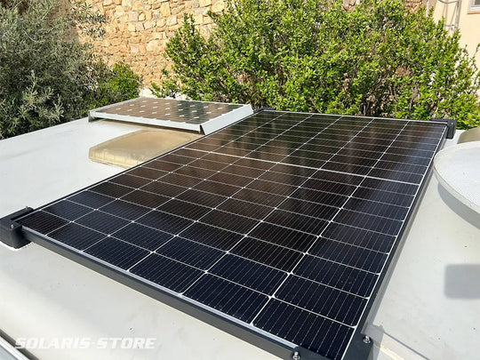 Kit panneau solaire camping-car 460W MPPT : la grosse autonomie qui envoie CaravanSwitch Kit panneau solaire camping-car 460W MPPT : la grosse autonomie qui envoie